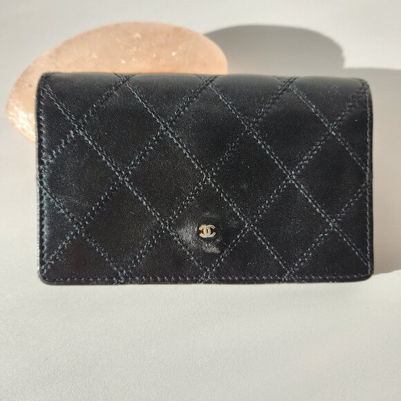 Chanel Vintage Card and Coin Wallet
